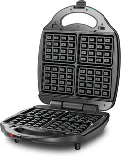 ساندویچ ساز سه کاره بلک اند دکر، مدل TS4130 | Black & Decker Sandwich Grill And Waffle Maker, TS4130