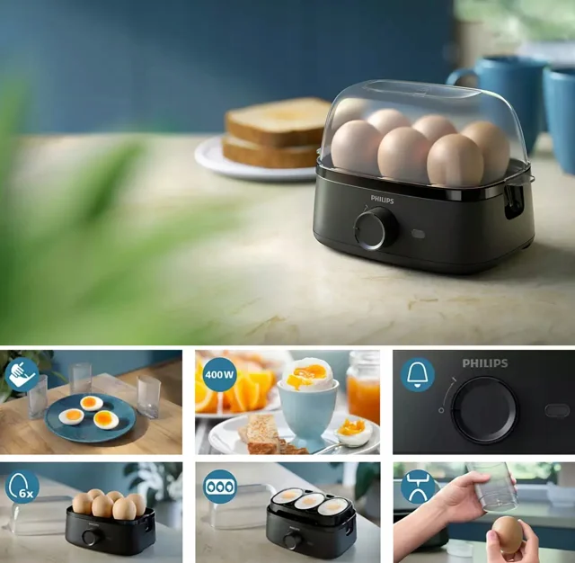 تخم مرغ پز فیلیپس، مدل HD9137 | Egg Cooker Philips, HD9137