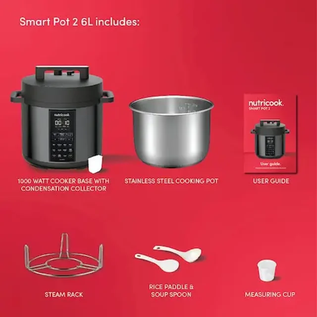 مولتی کوکر نوتریکوک، مدل SP204K | Nutricook multi cooker, SP204K